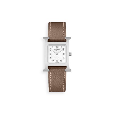 HERMÈS HEURE H WATCH, MINI MODEL, 21 MM 210357 HERMÈS HEURE H WATCH, MINI MODEL, 21 MM 210357